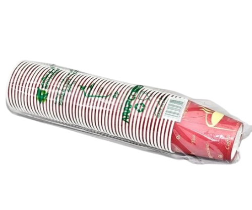 أكواب ورقية 8 اونص شدة 50 حبة
