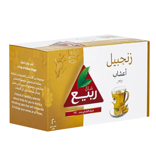 ربيع شاي زنجبيل أعشاب 20 كيس شاي