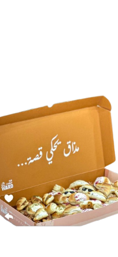 بوكس معجنات ورد سويت (كبير)