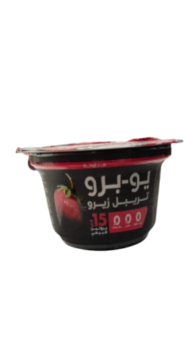زبادي يو برو بروتين فراولة 150جم - الصافي