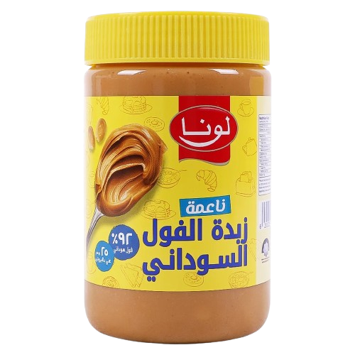 لونا زبدة الفول السوداني ناعمة 510جم