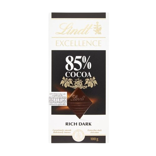 ليندت إكسيلانس شوكولاتة دارك 85٪ كاكاو 100 جم