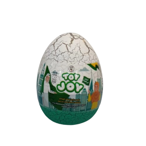بيض ملون TOY JOY حلوي بطعم الفواكة مغطاه بالسكر مع...