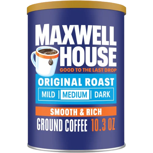 قهوة ماكسويل هاوس المطحونة المحمصة الأصلية 293 جم