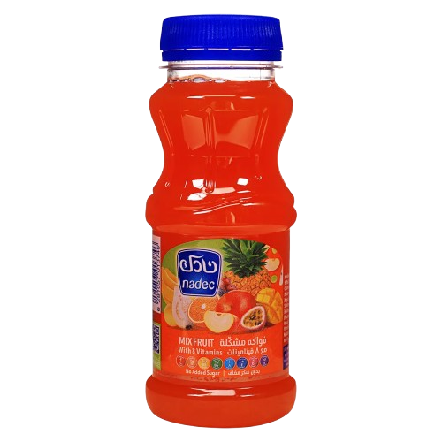 نكتار الفواكه المشكلة مع 8 فيتامينات 180 مل - نادك