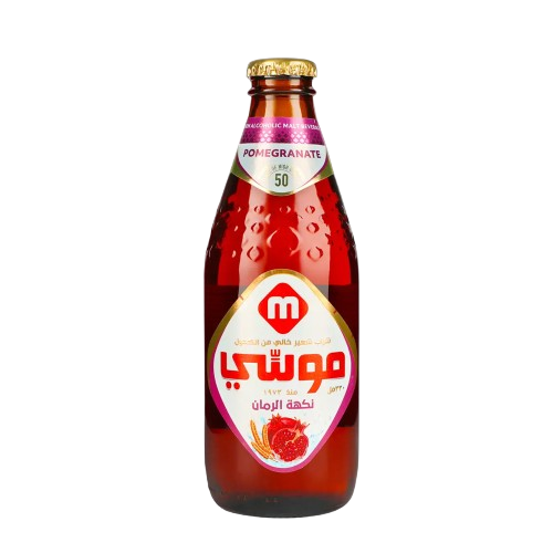 موسي شراب شعير بنكهة الرمان 330 مل