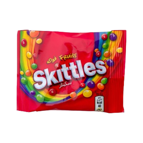 سكيتلز بنكهة الفواكة 10 جرام
