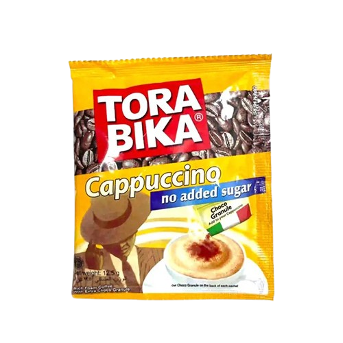 أظرف قهوة تورا بيكا كابتشينو بدون سكر مضاف