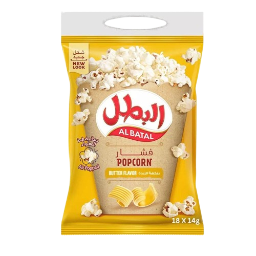 فشار البطل بالزبدة 18×14 جرام