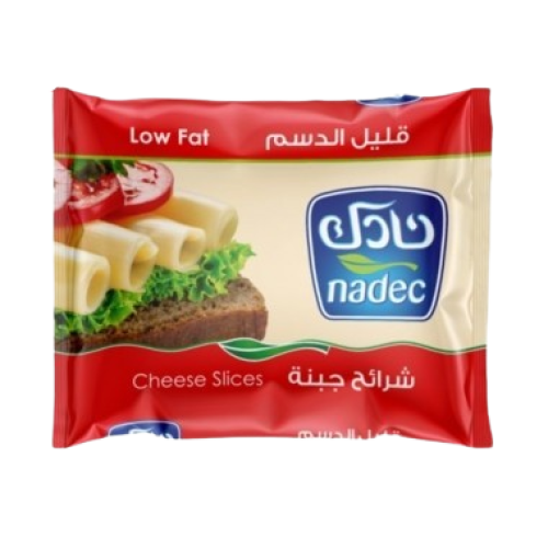 شرائح جبنة قليل الدسم 10 شرائح- نادك