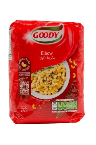 قودي مكرونة أكواع صغيرة 450 جرام