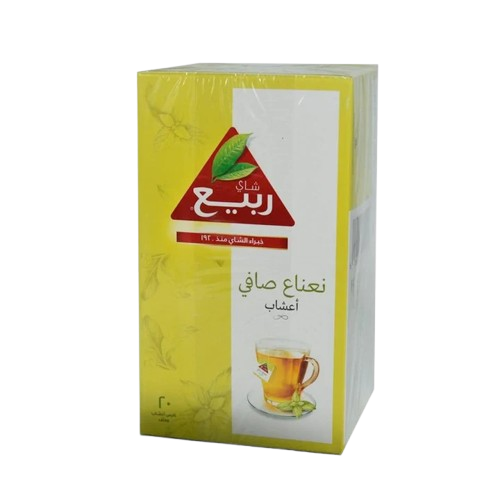 شاي ربيع نعناع صافي ٢٠ كيس 36جرام