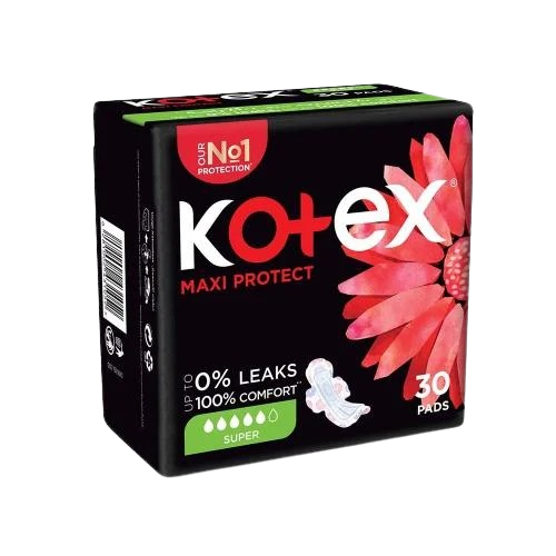 كوتكس فوط نسائية ماكسي كبيرة 30فوطة