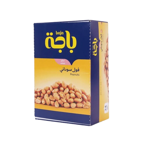 باجة فول سوداني مملح 24×15جم
