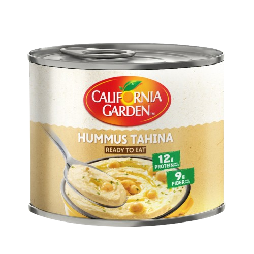 حدائق كاليفورنيا حمص بالطحينة جاهز للاكل 220جم