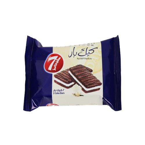 سفن دايز كيك بار قطعتين 50جم - لوزين