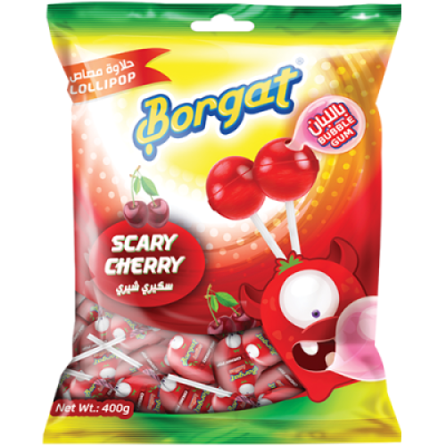 مصاصات بورجات سكويري بالكرز 35حبة