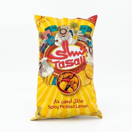 تسالي بطاطس مخلل ليمون حار 180جم