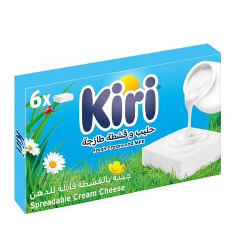 كيري جبنة بالقشطة قابله للدهن 100جرام