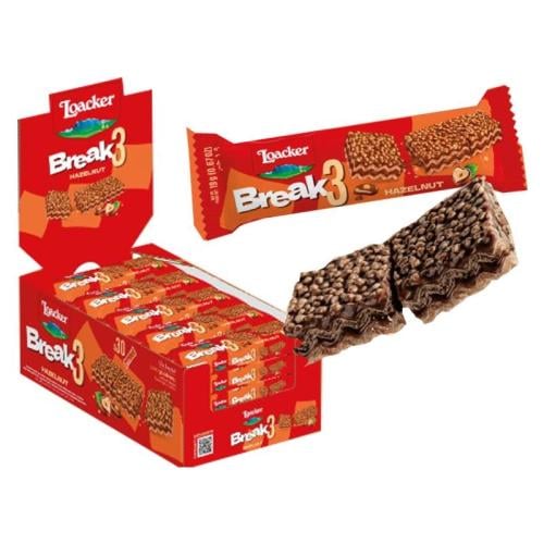 بسكويت ويفر لوكر بريك 19 غرام 30 قطعة