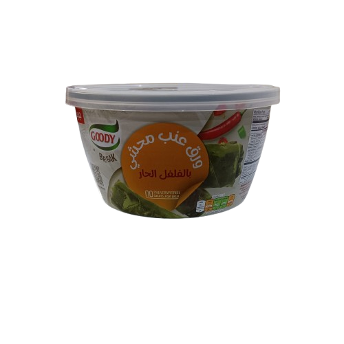 ورق عنب محشي بالفلفل الحار قودي 295 غ