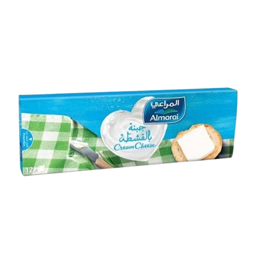 جبنة بالقشطة مربعات المراعي 12 قطعة 216 جم