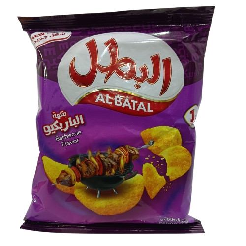 رقائق بطاطس البطل بنكهة الباربكيو 23جم