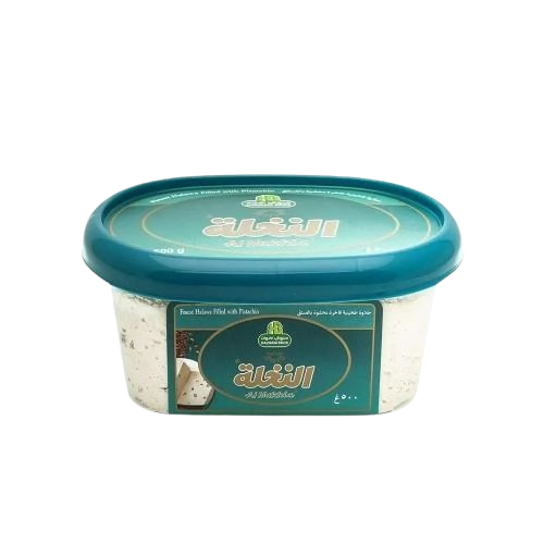 حلاوة طحينية النخله بالفستق 500 جم - حلواني