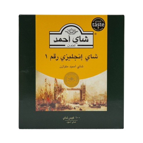 شاي احمد شاي انجليزي رقم 1 - 100كيس
