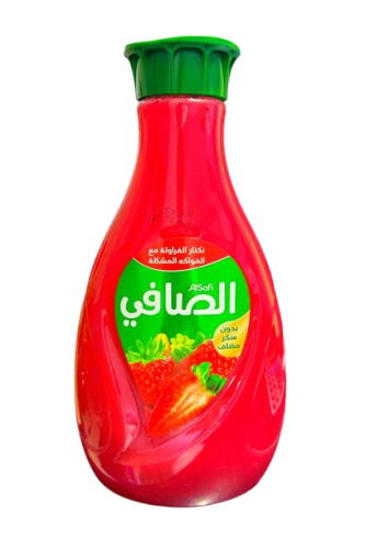 نكتار الفراولة مع الفواكه المشكلة بدون سكر مضاف 1....
