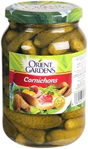 مخلل صغار الخيار من اورينت جاردنز 480جم