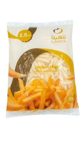 بطاطس مجمدة لاهيتا 2.5 كيلو