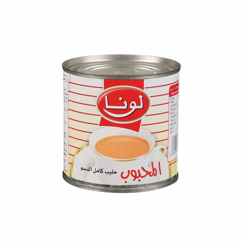 حليب مركز كامل الدسم من لونا -170جرام