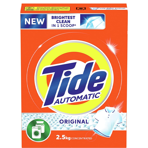 تايد مسحوق غسيل الاخضر 2.5 كليو