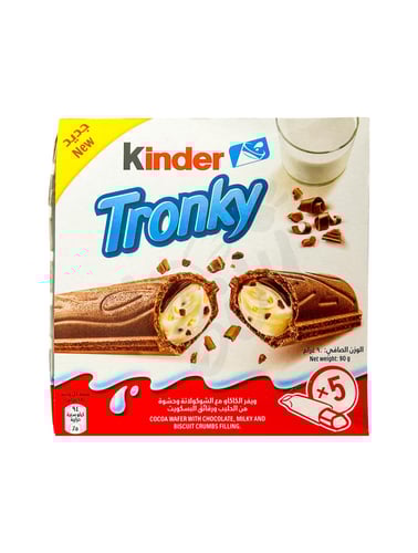 شوكولاتة كيندر ترونكي 90 جرام عدد 5 قطع