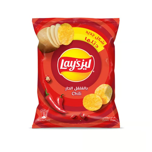 رقائق بطاطس ليز حار 60 غرام