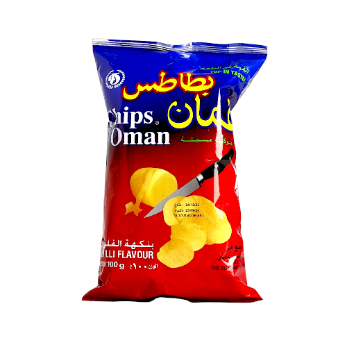 عمان بطاطس بنكهة فلفل -100 جم