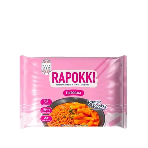 رابوكي - كعكة أرز كورية مع رامين - كاربونارا - 132...
