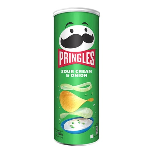 برينجلز كريمة حامضة وبصل ١٦٥ غرام