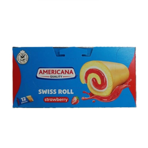 مريكان سويت رول فراولة 12×20جم