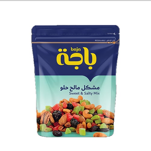 باجة مشكل مكسرات مالح حلو 120 جرام