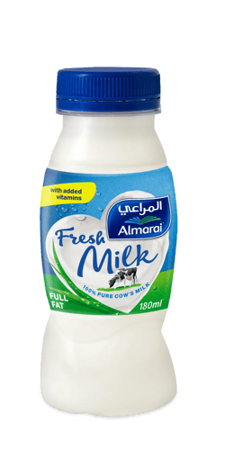 المراعي حليب طازج كامل الدسم 180 مل