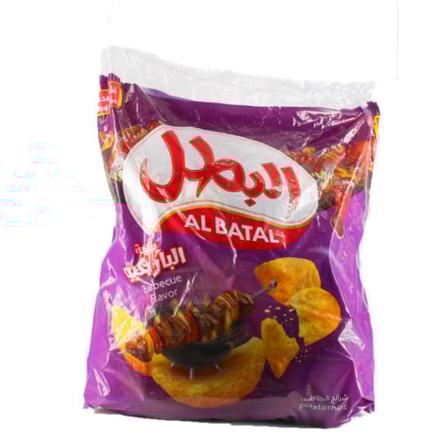 بطاطس البطل بنكهة الباربكيو 14جرام * 20 حبة