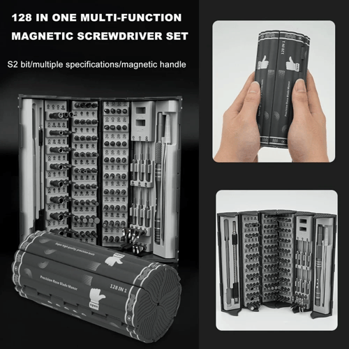 مجموعة مفكات متكاملة للمنزل والسيارة والجوالات بـ1...
