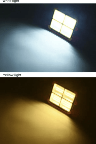 كشاف ليد طوارئ يعمل على الطاقة الشمسية والشحن