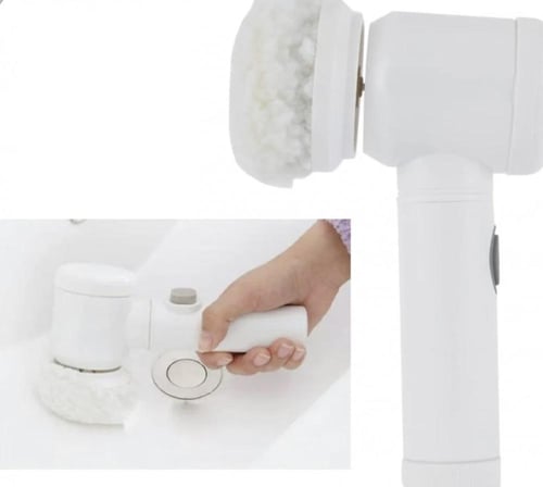 فرشاة تنظيف الكترونية 3 في 1 جهاز تنظيف كهربائي يع...