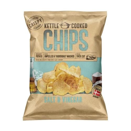 KETTLE COOKED شيبس نكهة الملح و خل 150 جم