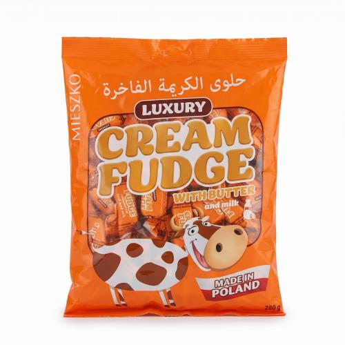 لوكزري حلاوة بفر بولندي كريم فودج 900 جم