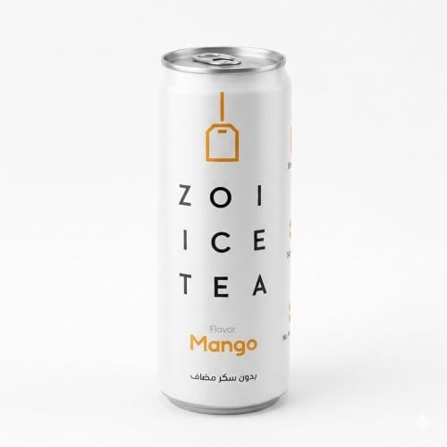 Zoi Ice Tea Mango شاي مثلج نكهة مانجو