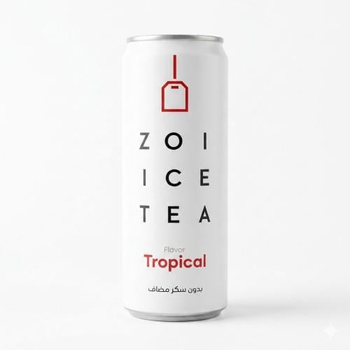 Zoi Ice Tea Tropical شايمثلج نكهة فواكة استوائية